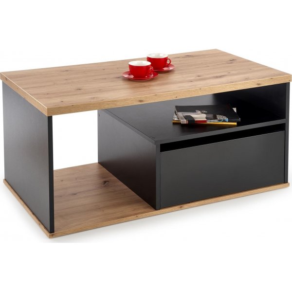 Anselmo salongbord 110x 60 cm - Sort Anselmo salongbord 110x 60 cm - Sort