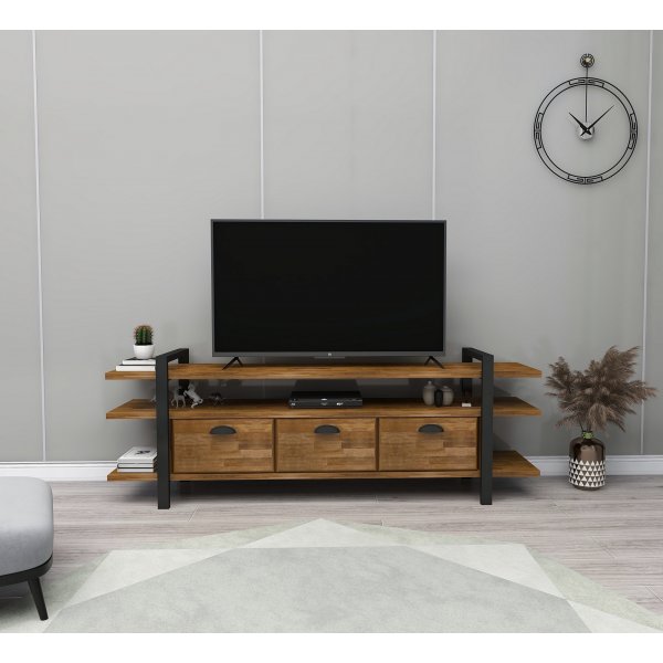 Lucca mediabenk - Valnøtt Lucca mediabenk - Valnøtt