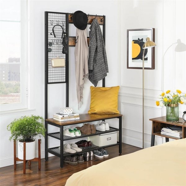 Sersjant hall møbler - Brun/svart Sersjant hall møbler - Brun/svart