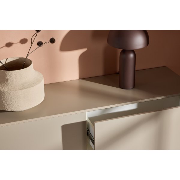 TV-benk beige 160 cm - Frihamn TV-benk beige 160 cm - Frihamn