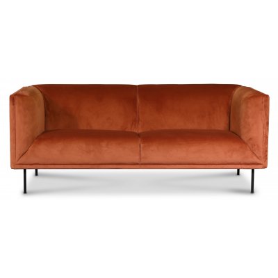 Savona 3-seters sofa - Oransje velour