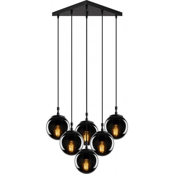 Effy taklampe 2181 - Sort/fume Effy taklampe 2181 - Sort/fume