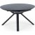 Svimmel rundt spisebord med keramisk topp 130x130-180 cm