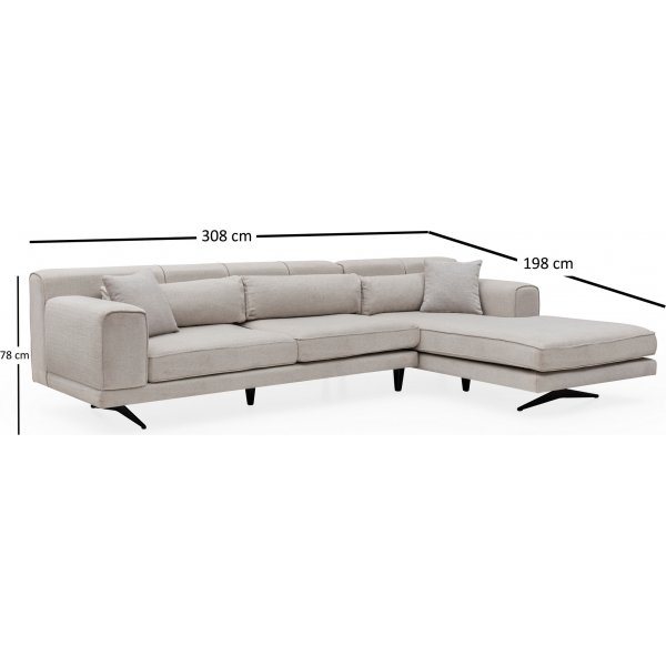 Jivago divansofa � beige
