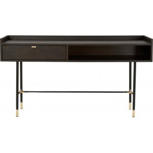 Impala konsollbord - Brunbeiset eik / Gull + Mbelftter