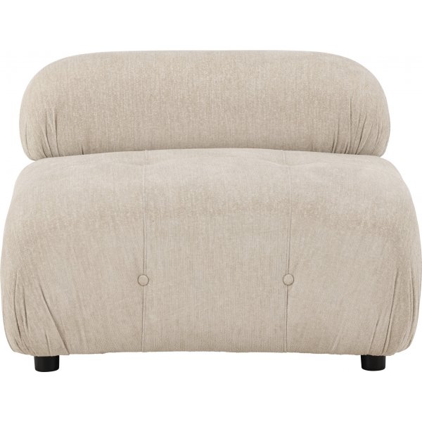 Mika sofamodul - Beige/Krom Mika sofamodul - Beige/Krom