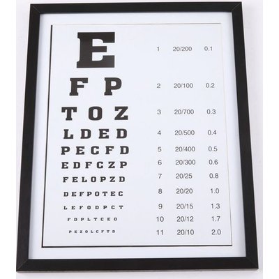 Bilde Optiker - Svart ramme