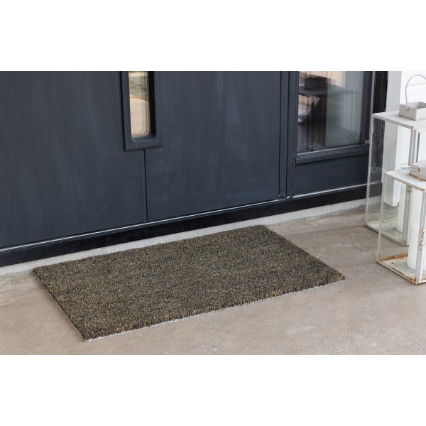 Lionel dørmatte 75 x 45 cm - Sort/Naturlig Lionel dørmatte 75 x 45 cm - Sort/Naturlig