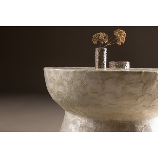 Sandön salongbord Ø70 cm - Lys grå Sandön salongbord Ø70 cm - Lys grå