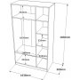 Home garderobe 1 - Hvit