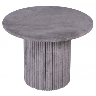Pegani rundt spisebord i grbeige marmor - Alle strrelser 105-130 cm