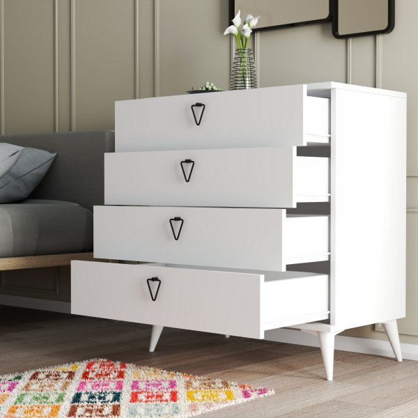 Versal kommode - Hvit Versal kommode - Hvit