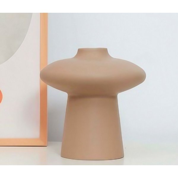 Turo vase - Lys brun
