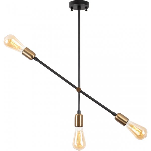 Beste taklampe 10330 - Sort/gull