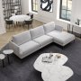 Pearl divansofa - Lysegr