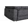 XL lenestolsofa i grtt - 197 cm