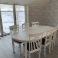 Kundebilde Sandhamn spisebord 160-200 cm - Hvit