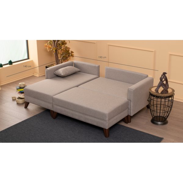Bella divansovesofa - Cream Bella divansovesofa - Cream