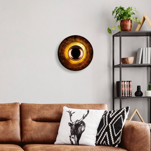 Kurt vegglampe 48 cm - Kobber