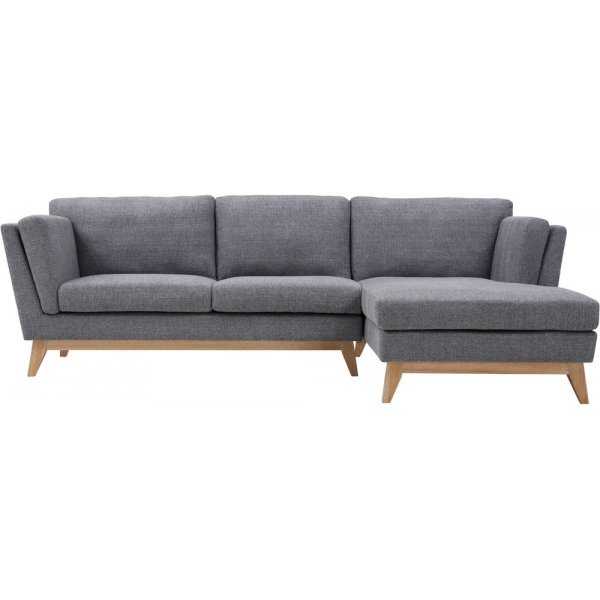 Behagelig divansofa - Grå Behagelig divansofa - Grå
