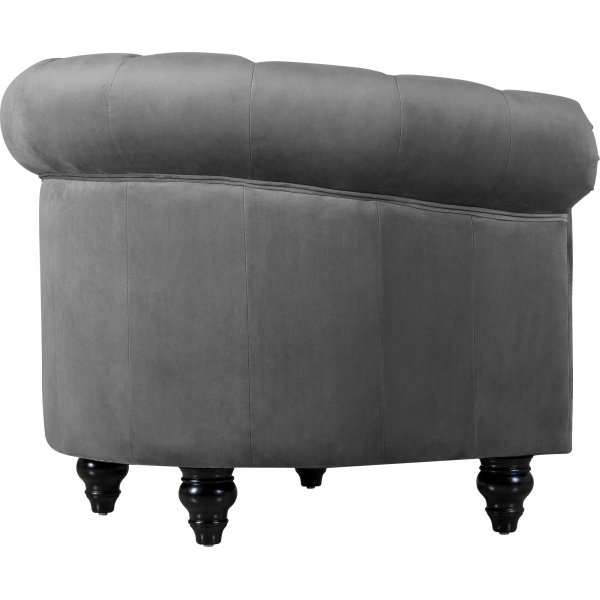 Chesterfield Royal lenestol - Gr flyel