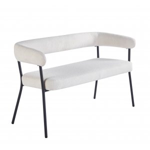 Wilma sofa 123 cm bred - Beige bouclè Wilma sofa 123 cm bred - Beige bouclè