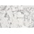 Ruffo salongbord 38/60 cm - Hvit marmor/gull