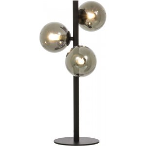 Bordlampe Molekyl - Svart / rykgr