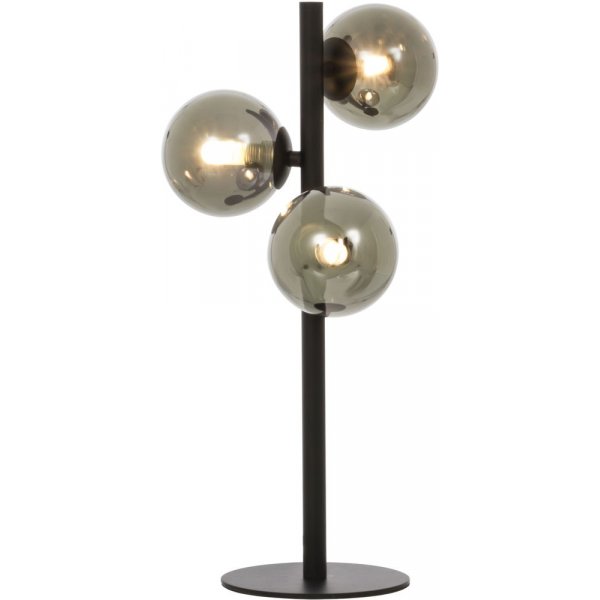 Bordlampe Molekyl - Svart / rykgr