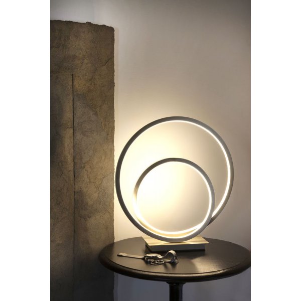Bordlampe Loop - Stål Bordlampe Loop - Stål