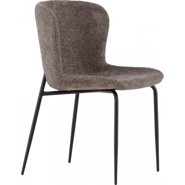 Modesto spisestol - Brun boucle Modesto spisestol - Brun boucle