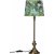 Andrea Blomster bordlampe - Antik messing - 53 cm