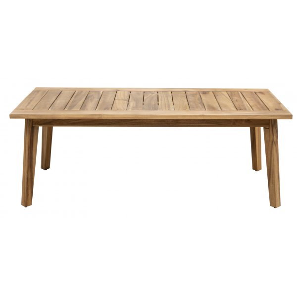 Inez utendørs sofasett med salongbord - Grå syntetisk rotting og akasie | Hjørnesofa Inez utendørs sofasett med salongbord - Grå syntetisk rotting og akasie | Hjørnesofa