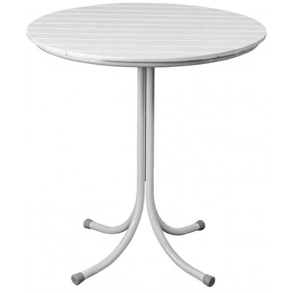 Holmö utebord rundt Ø70 cm - Hvit Holmö utebord rundt Ø70 cm - Hvit