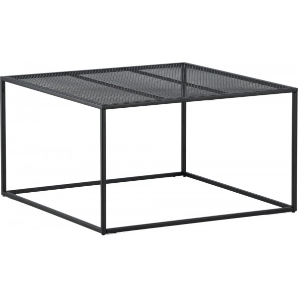 Netz salongbord 80 x 80 cm - Sort