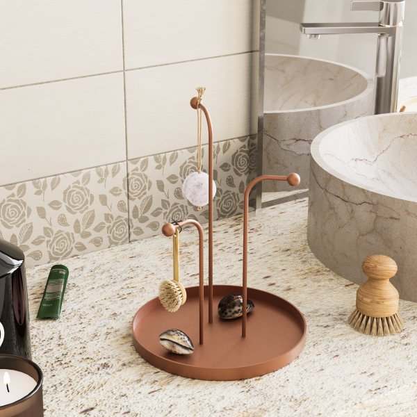 Leros dekorativt fat - Kobber Leros dekorativt fat - Kobber