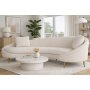 Sofa buet 255 cm beige