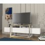 Bianco TV-stativ - Hvit/gull