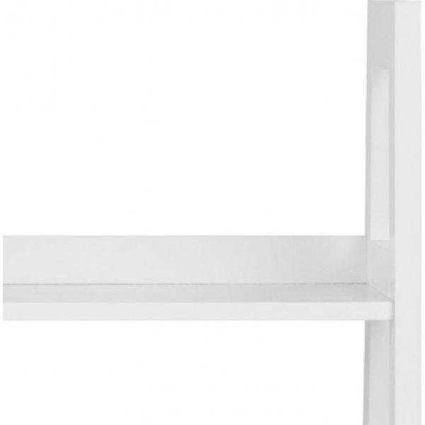 Wally stigehylle 130 cm - Hvit