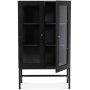 Carl vitrineskap (Highboard) - Svartbeiset eik