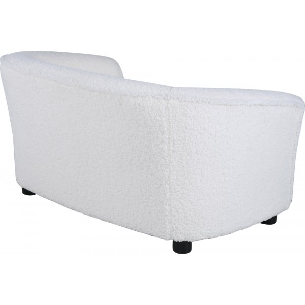 Moon barnesofa - Hvit teddy