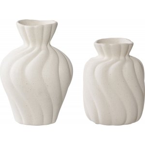 house Nordic vase 34 - Hvit