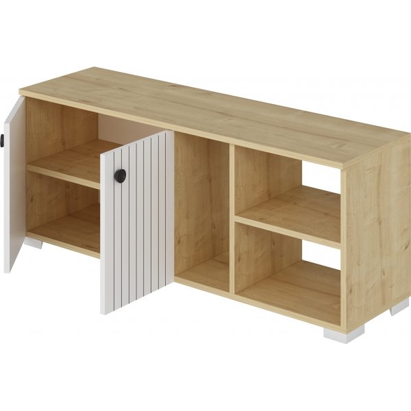 Sarandon skoskap - Hvit/safir Sarandon skoskap - Hvit/safir