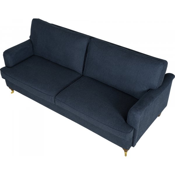 Howard Watford Deluxe 3-seters sofa - blå Howard Watford Deluxe 3-seters sofa - blå