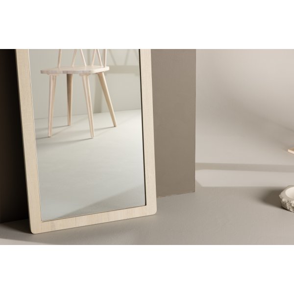 Memphis speil - Whitewash Memphis speil - Whitewash