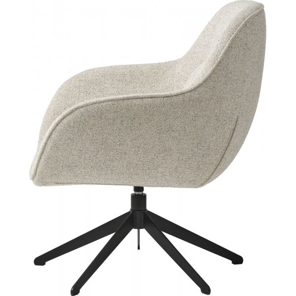 Raton lenestol - Offwhite/svart Raton lenestol - Offwhite/svart