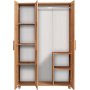 Hedera garderobe - Furu/antrasitt
