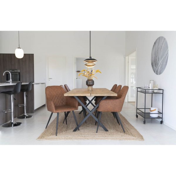 Harbo spisestol - Vintage Brun Harbo spisestol - Vintage Brun