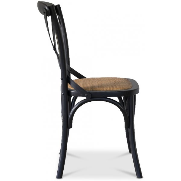 Gaston stol - Antikksort + Stolpute Gaston stol - Antikksort + Stolpute