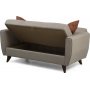 Zaden 2-seters sovesofa - Beige